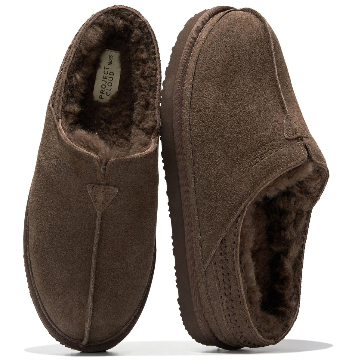 Project Cloud Men's |  Australian Shearling Lining Furry House Slippers | Memory Foam | Lightweight | Non-Slip - Unwind - Project Cloud - Loafers -Shop Project Cloud premium footwear Now!