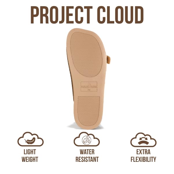 Project Cloud Women's | 100% Genuine Leather Sandals for Women | Plush & Soft Insole | Lightweight | Non-Slip - Velora - Project Cloud - Sandals -Shop Project Cloud premium footwear Now!