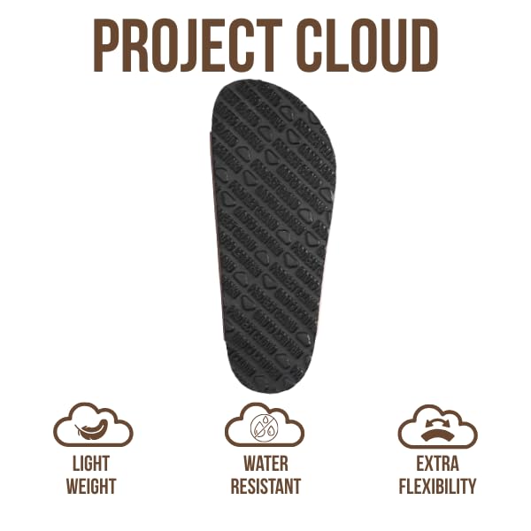 Sandalias Venita de Project Cloud: cómodas y ajustables de cuero para mujer 