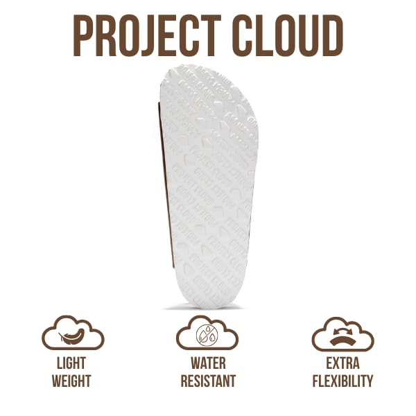 Project Cloud Women's | 100% Genuine Leather Womens Sandals | Memory Foam | Lightweight | Non-Slip - Venita
