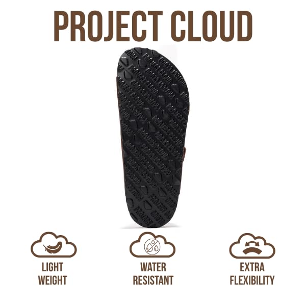Project Cloud Women's | 100% Genuine Leather Womens Sandals | Memory Foam | Lightweight | Non-Slip - Venita
