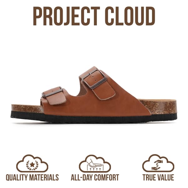 Project Cloud Women's | 100% Genuine Leather Womens Sandals | Memory Foam | Lightweight | Non-Slip - Venita