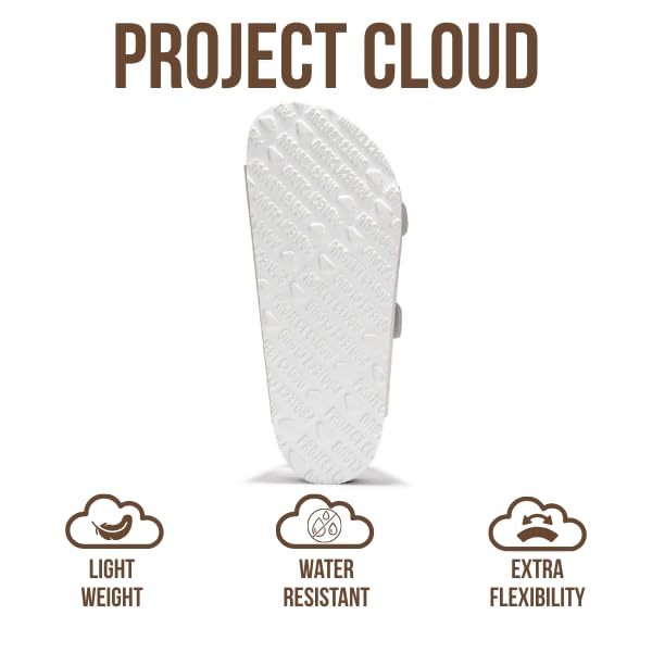 Project Cloud Women's | 100% Genuine Leather Womens Sandals | Memory Foam | Lightweight | Non-Slip - Venita