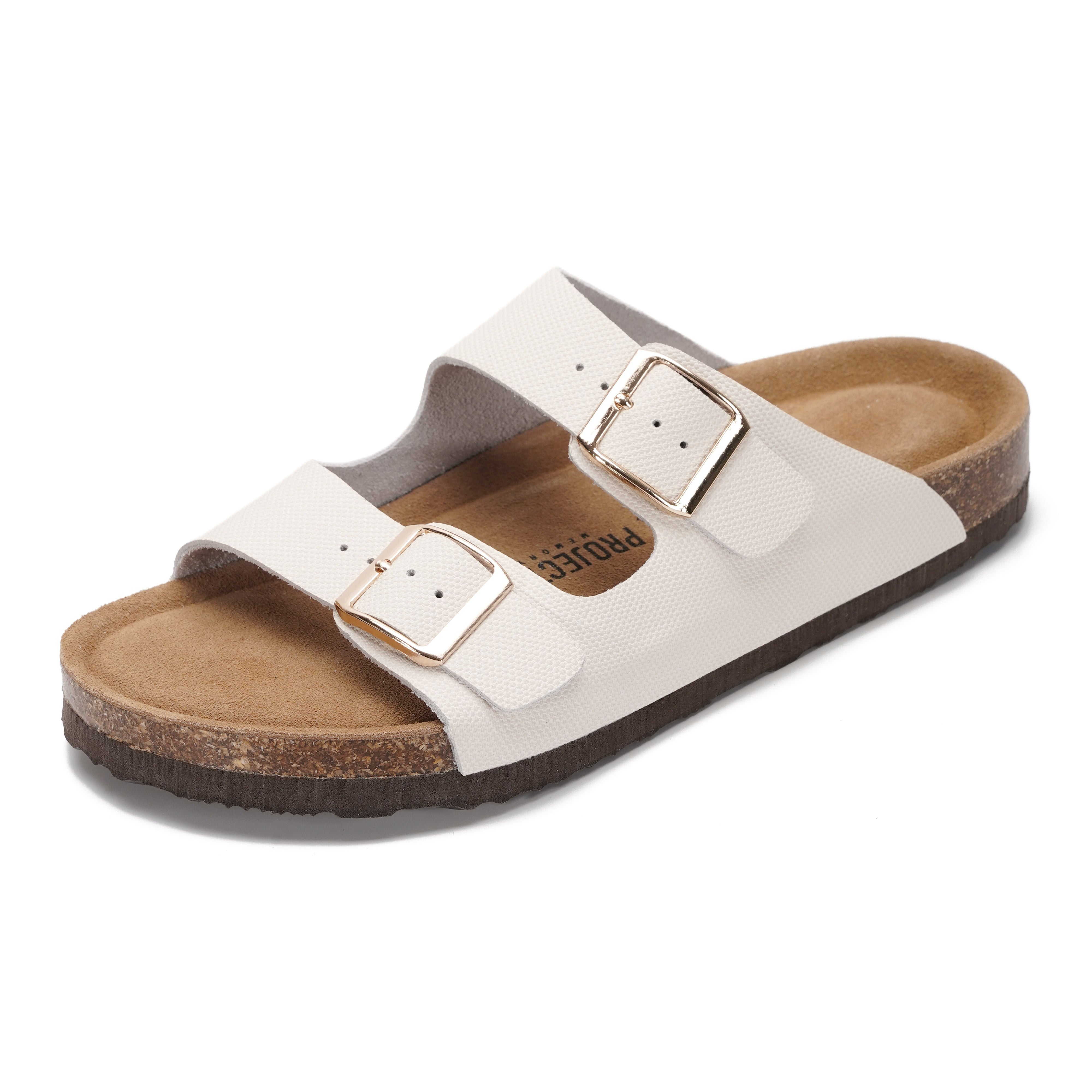 Sandalias Venita de Project Cloud: cómodas y ajustables de cuero para mujer 