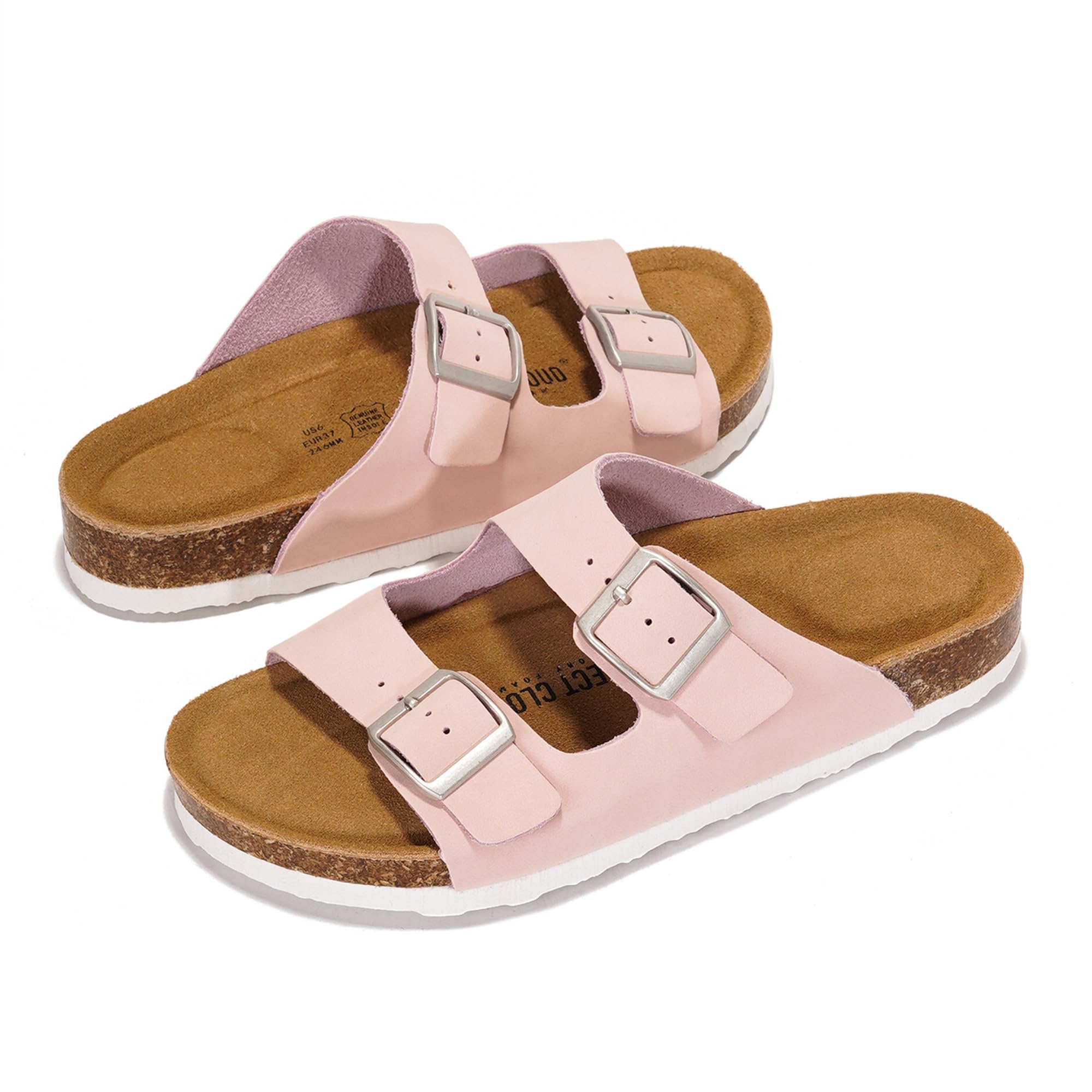 Project Cloud Women's | 100% Genuine Leather Womens Sandals | Memory Foam | Lightweight | Non-Slip - Venita