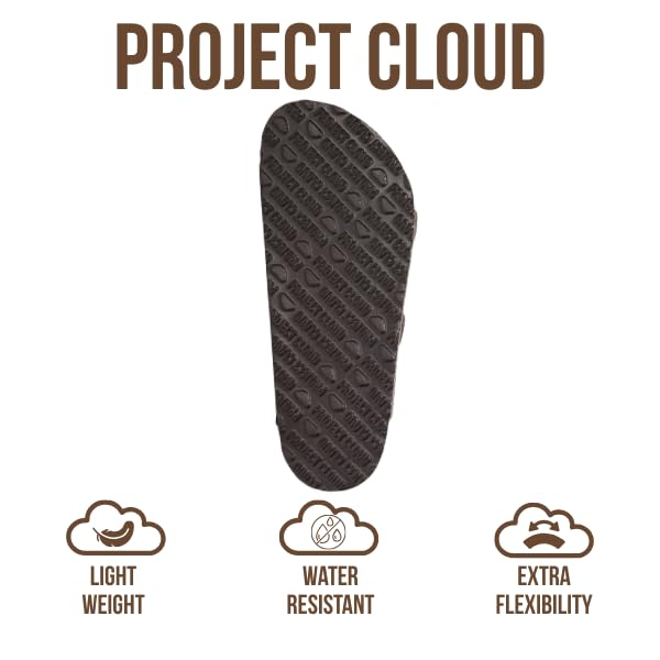 Sandalias Venita de Project Cloud: cómodas y ajustables de cuero para mujer 