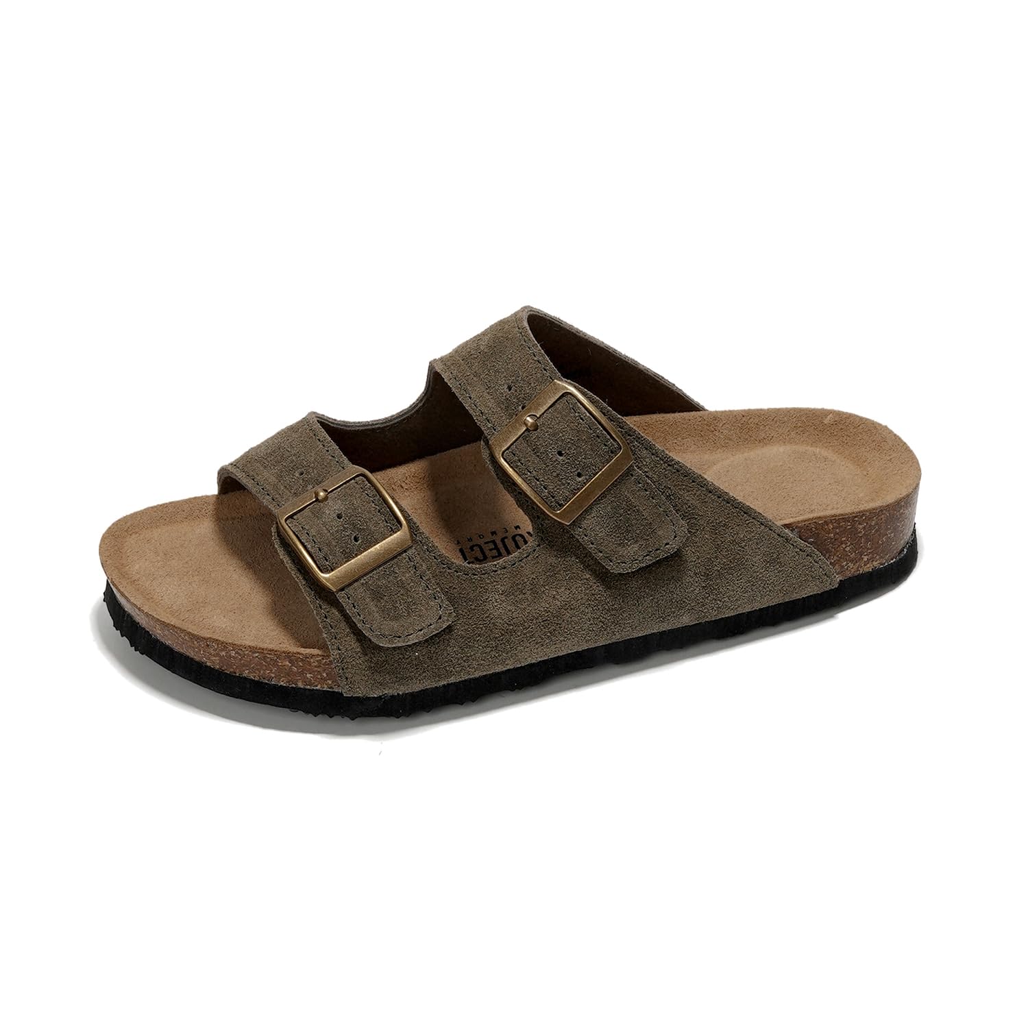 Project Cloud | "Venita" 100% Genuine Leather Womens Sandals | Memory Foam | Lightweight | Non-Slip