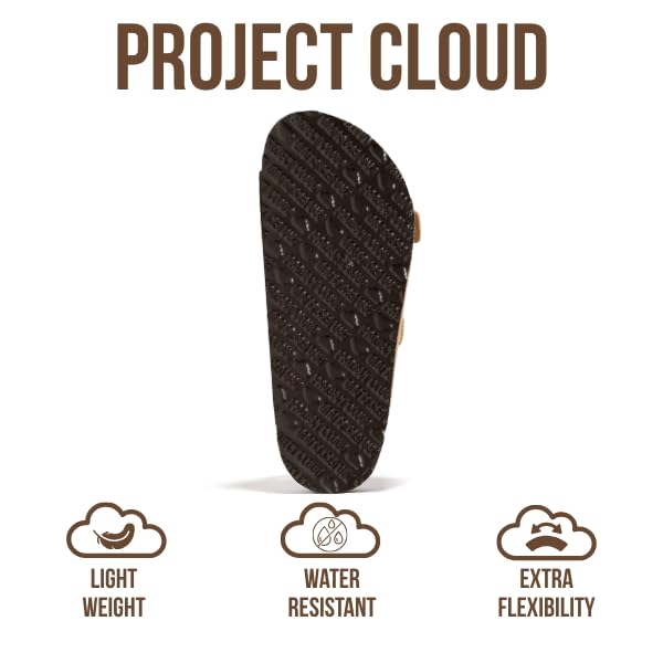 Project Cloud Women's | 100% Genuine Leather Womens Sandals | Memory Foam | Lightweight | Non-Slip - Venita