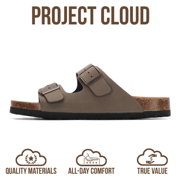 Project Cloud Women's | 100% Genuine Leather Womens Sandals | Memory Foam | Lightweight | Non-Slip - Venita