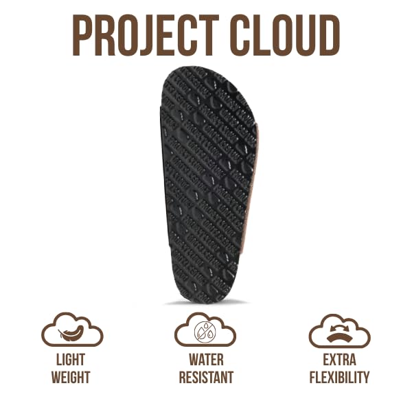 Project Cloud Women's | 100% Genuine Leather Womens Sandals | Memory Foam | Lightweight | Non-Slip - Venita Stud