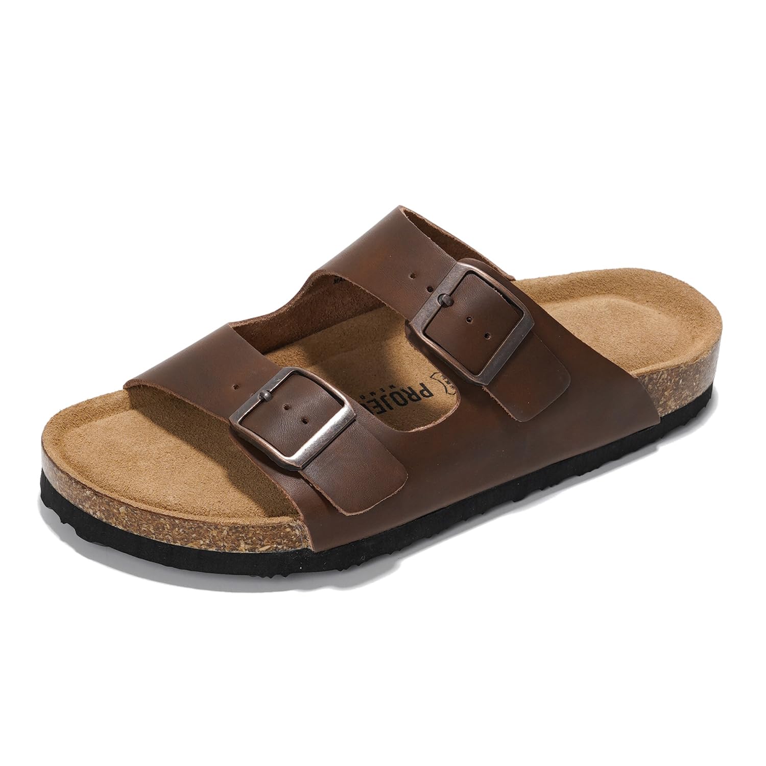 Project Cloud | "Venita" 100% Genuine Leather Womens Sandals | Memory Foam | Lightweight | Non-Slip