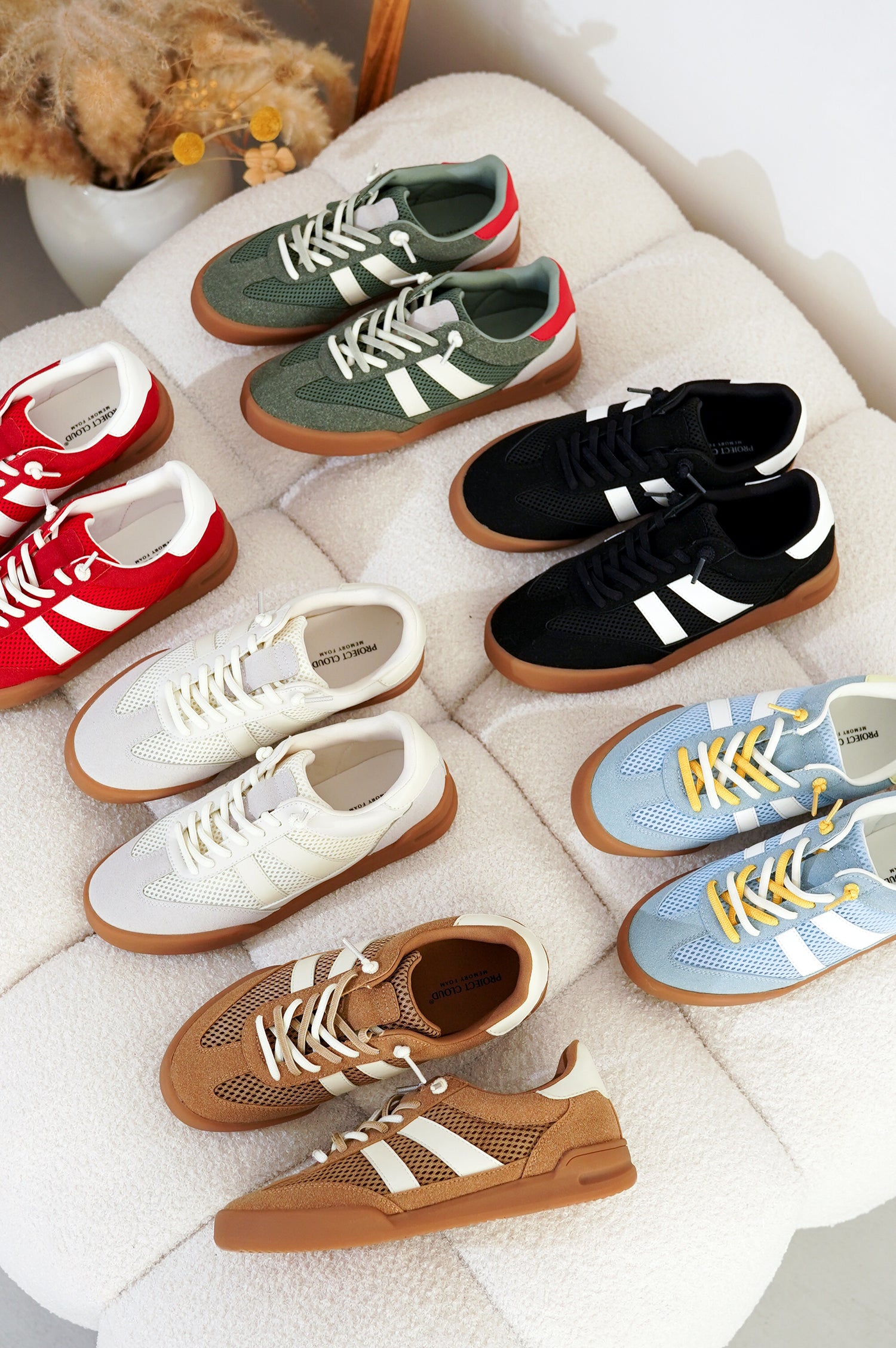 Women's Goal Sneakers | Memory Foam | Lightweight | Project Cloud