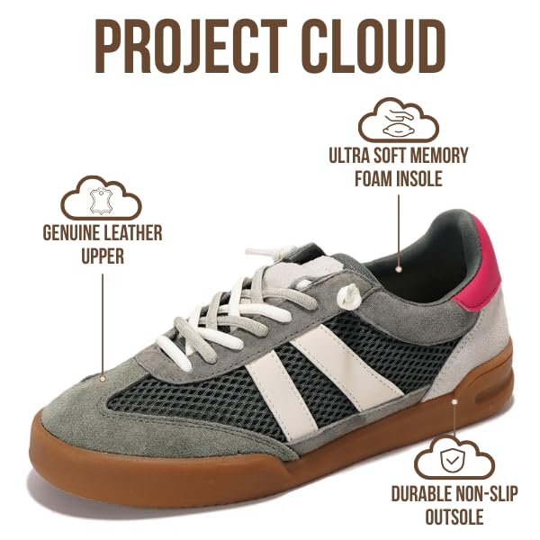 Project Cloud Women's | Casual Sneakers for Women | Memory Foam | Lightweight | Non-Slip - Verdy - Project Cloud - sneakers -Shop Project Cloud premium footwear Now!