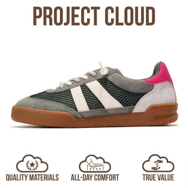 Project Cloud Women's | Casual Sneakers for Women | Memory Foam | Lightweight | Non-Slip - Verdy - Project Cloud - sneakers -Shop Project Cloud premium footwear Now!