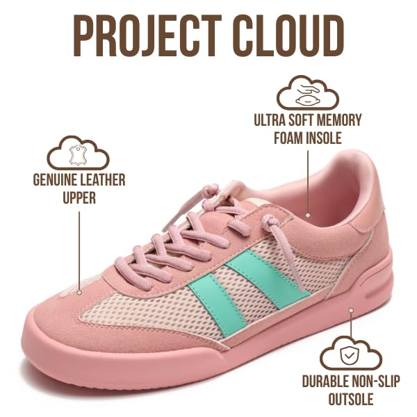 Project Cloud Women's | Casual Sneakers for Women | Memory Foam | Lightweight | Non-Slip - Verdy - Project Cloud - sneakers -Shop Project Cloud premium footwear Now!
