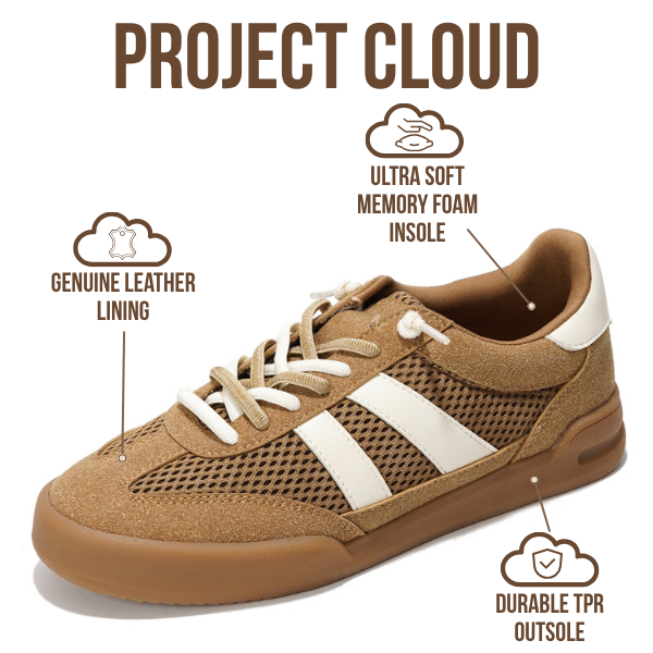 Project Cloud | "Verdict" Casual Sneakers for Women | Memory Foam Insole | Lightweight | Non-Slip