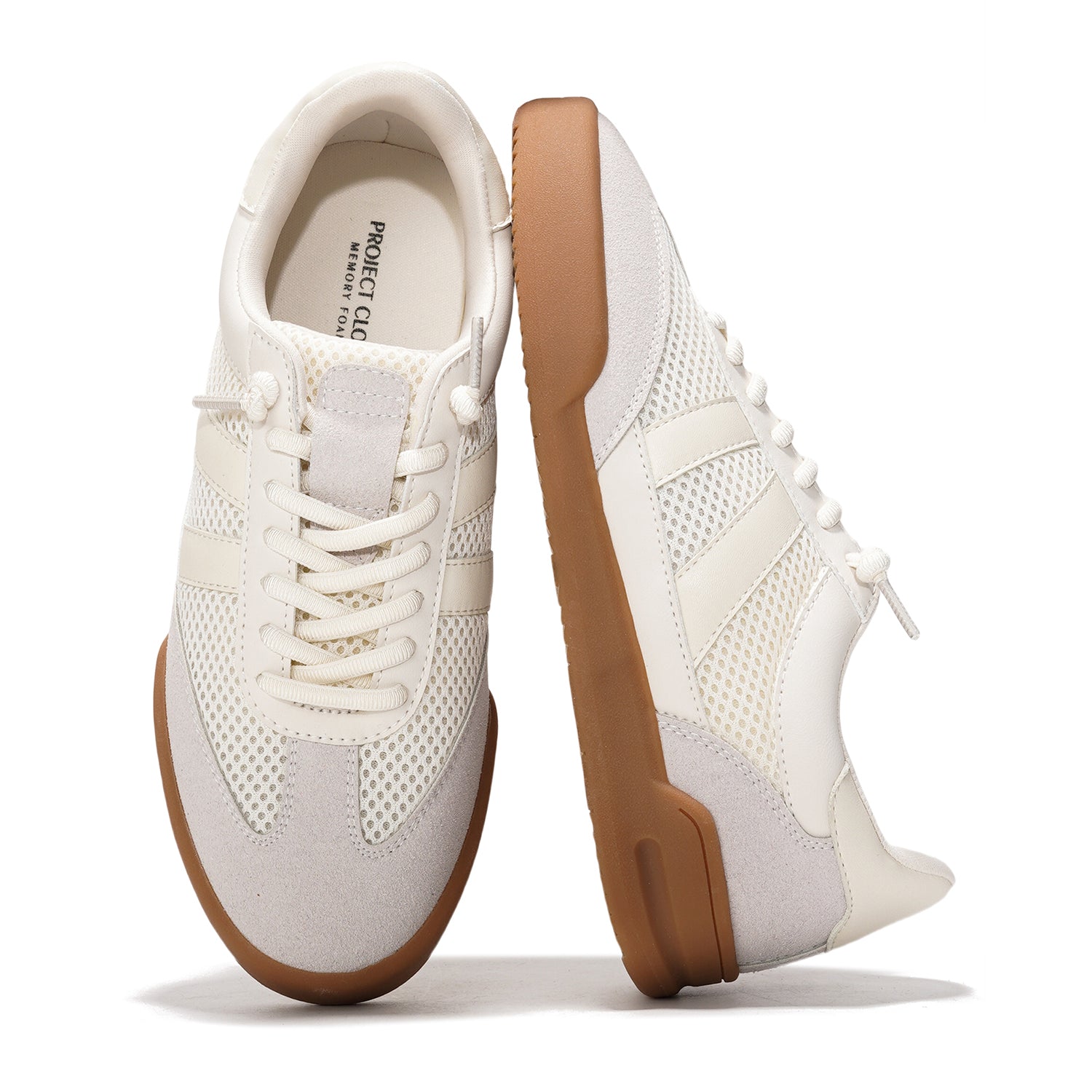Project Cloud | "Verdict" Casual Sneakers for Women | Memory Foam Insole | Lightweight | Non-Slip