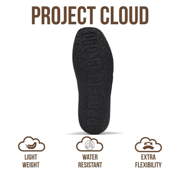 Project Cloud | "Wally Chunky" Stylish Oxford Shoes for Women | Genuine Leather | Memory Foam | Lightweight | Non-Slip
