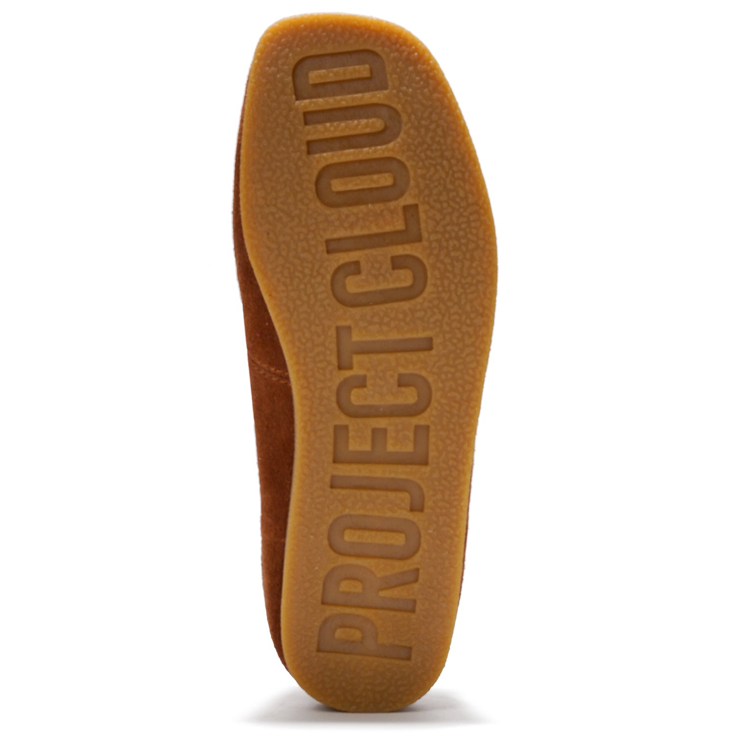 Project Cloud Wally Oxford shoe sole, showing brand name