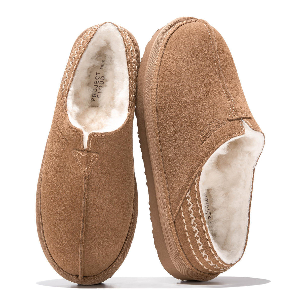 Project Cloud Women's | Genuine Australian Shearling Slippers | Memory Foam | Non-Slip - Wind Down - Project Cloud - Clogs -Shop Project Cloud premium footwear Now!