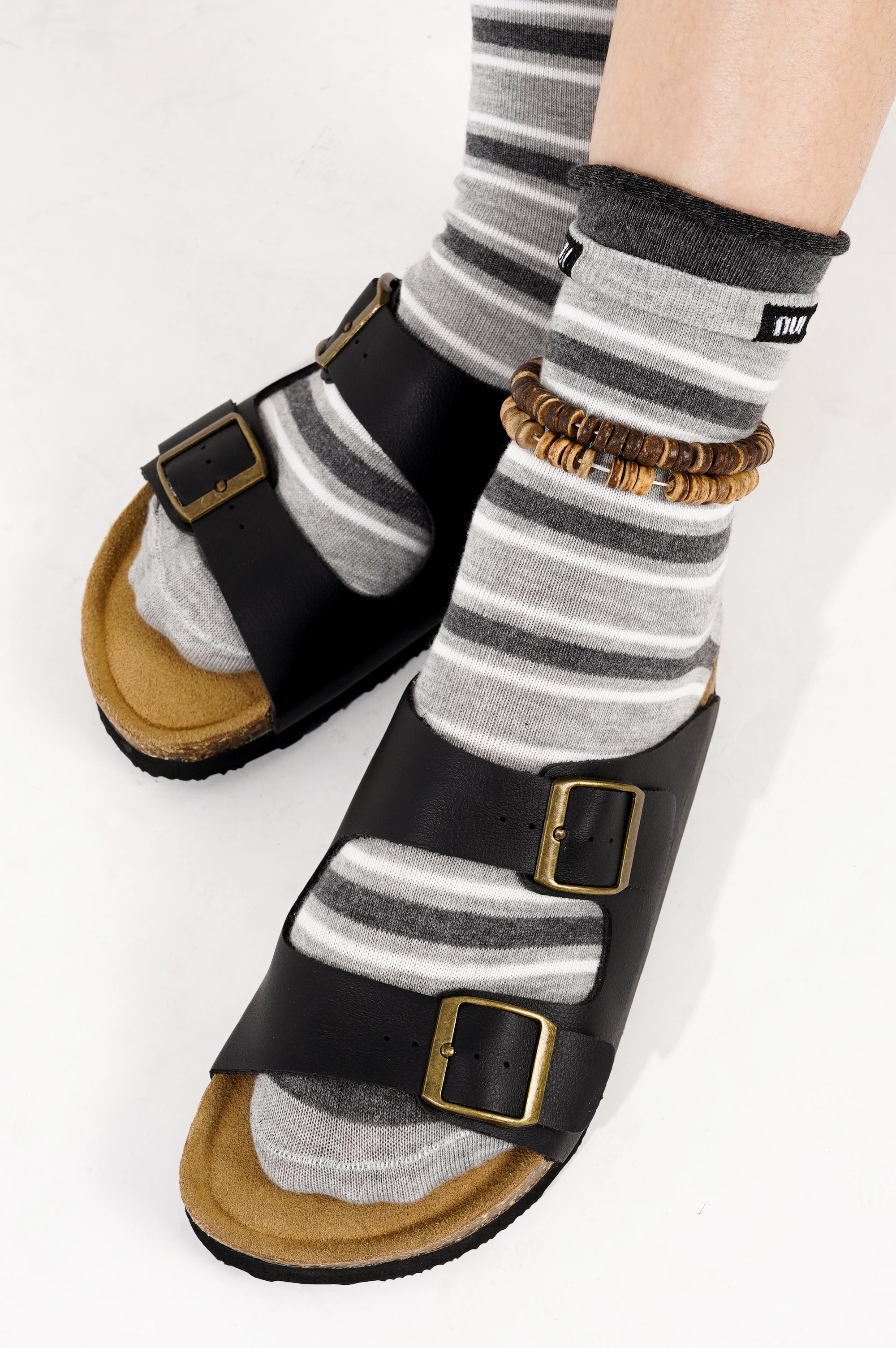 Project Cloud | "Venita Wide" 100% Genuine Leather Sandals | ProjectPlush™ Memory Foam Technology| Anti-Slip