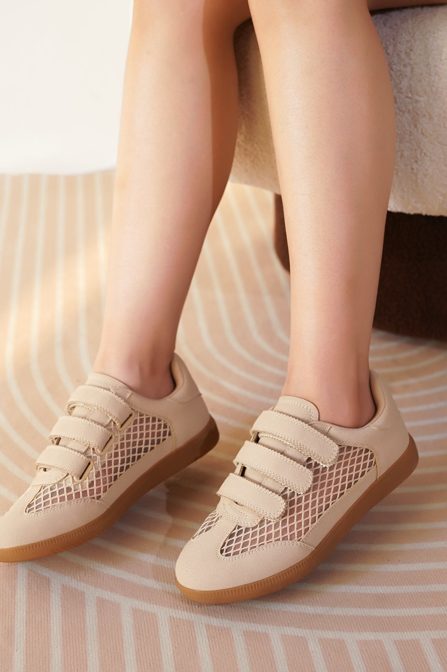 Project Cloud | "Ysabelle" Vegan Leather Women's Trendy Sneakers | Memory Foam Technology | Lightweight | Non-Slip