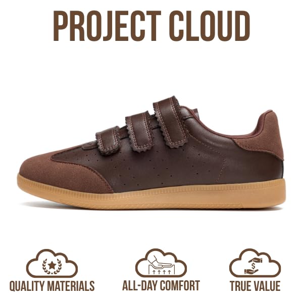Project Cloud Women's | Eco-Leather Trendy Sneakers | Memory Foam Insole | Lightweight | Non-Slip - Ysabelle - Project Cloud - Sneakers -Shop Project Cloud premium footwear Now!