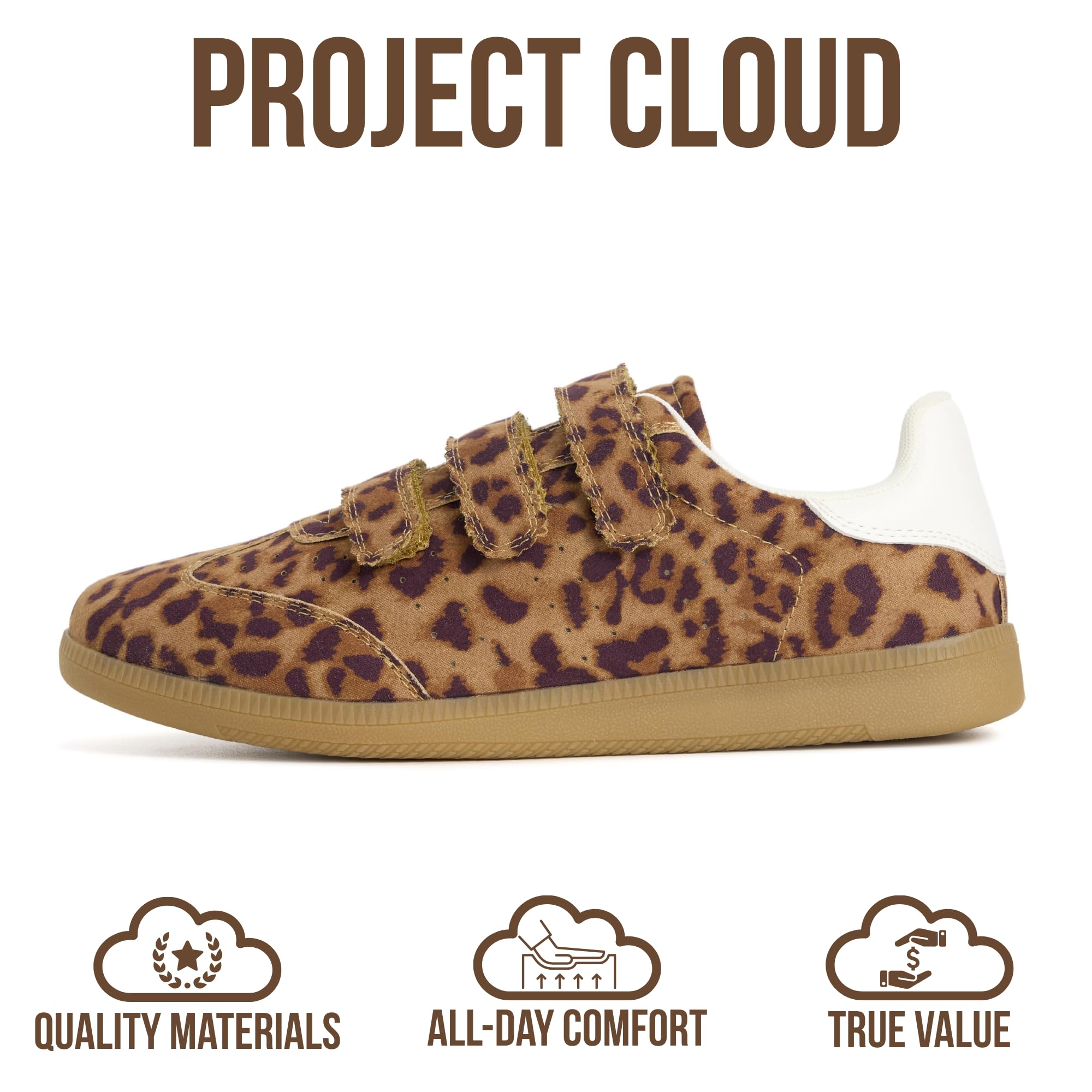 Project Cloud Women's | Eco-Leather Trendy Sneakers | Memory Foam Insole | Lightweight | Non-Slip - Ysabelle - Project Cloud - Sneakers -Shop Project Cloud premium footwear Now!
