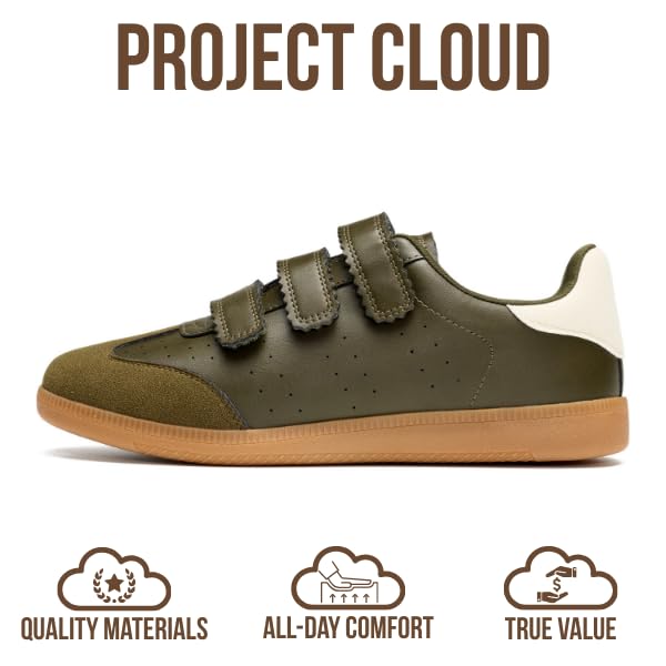 Project Cloud Women's | Eco-Leather Trendy Sneakers | Memory Foam Insole | Lightweight | Non-Slip - Ysabelle - Project Cloud - Sneakers -Shop Project Cloud premium footwear Now!