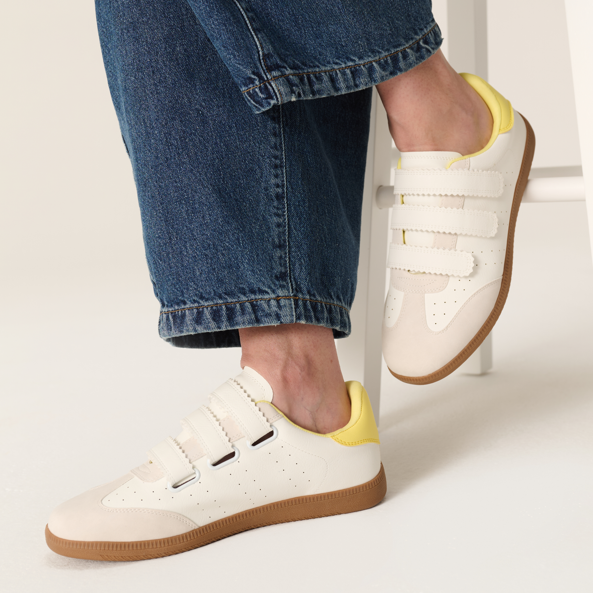 Project Cloud Women's | Eco-Leather Trendy Sneakers | Memory Foam Insole | Lightweight | Non-Slip - Ysabelle - Project Cloud - Sneakers -Shop Project Cloud premium footwear Now!