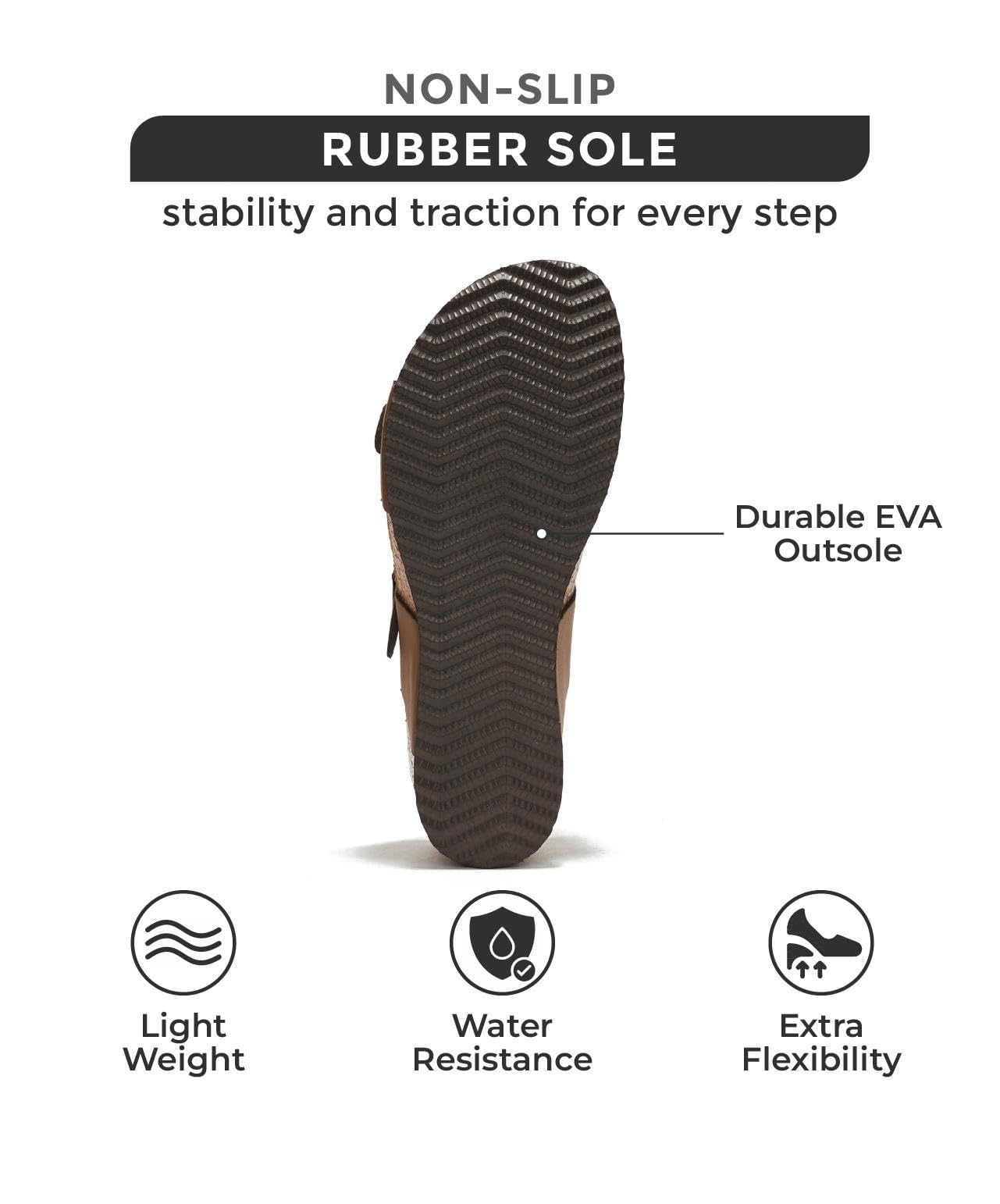 Belize Leather Wedge Sandals by Project Cloud: Leather & Cork Comfort - Chocolate,10