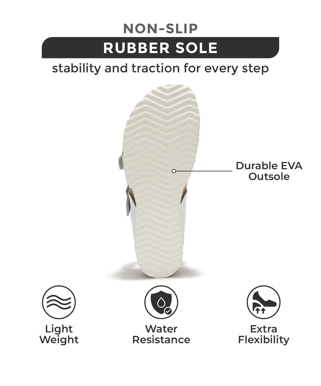 Buckhead - Women's Wedge Sandals: Leather Comfort & Style - White,6
