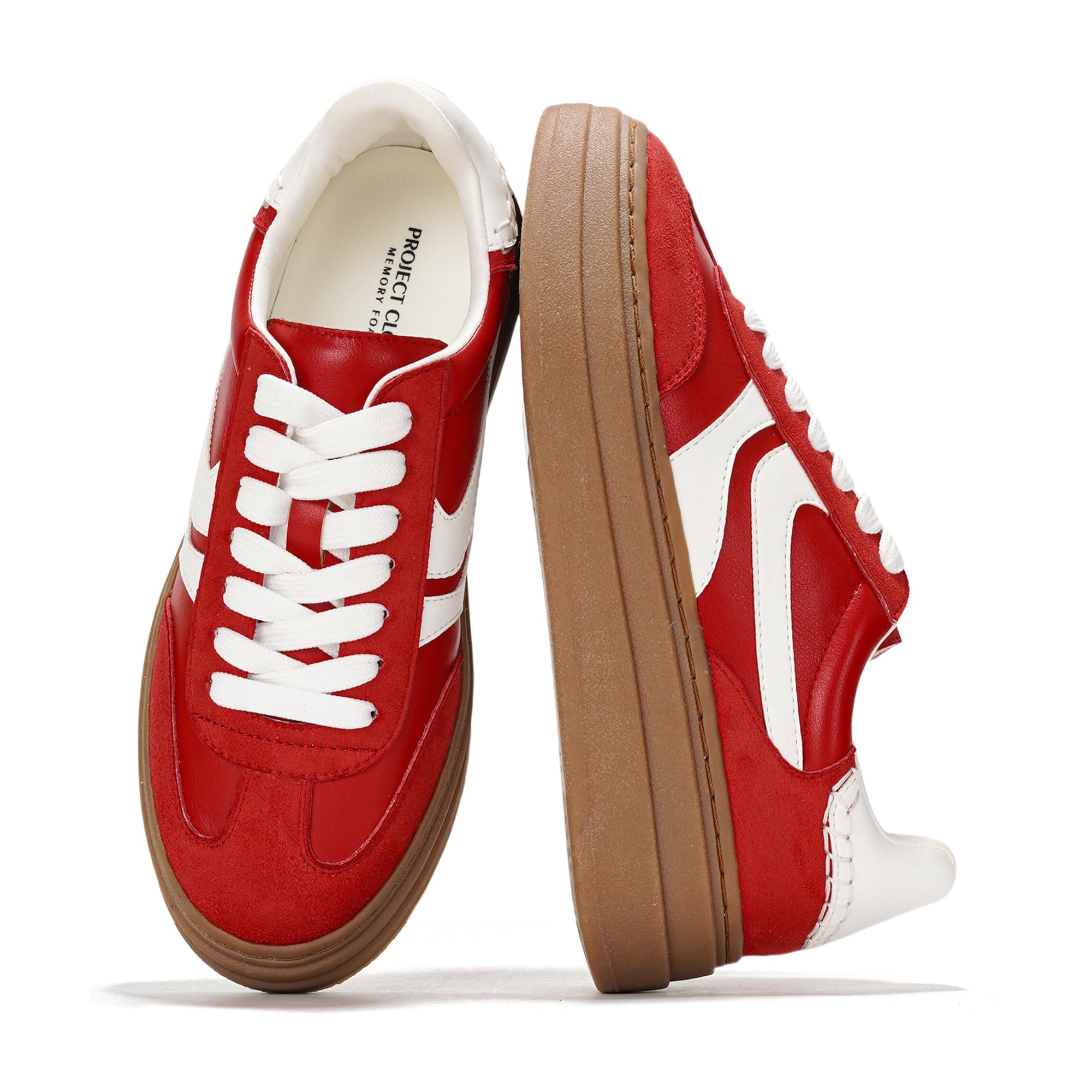 Project Cloud | "Dodge" Platform Sneakers For Women | Memory Foam Insole | Lightweight | Non-Slip
