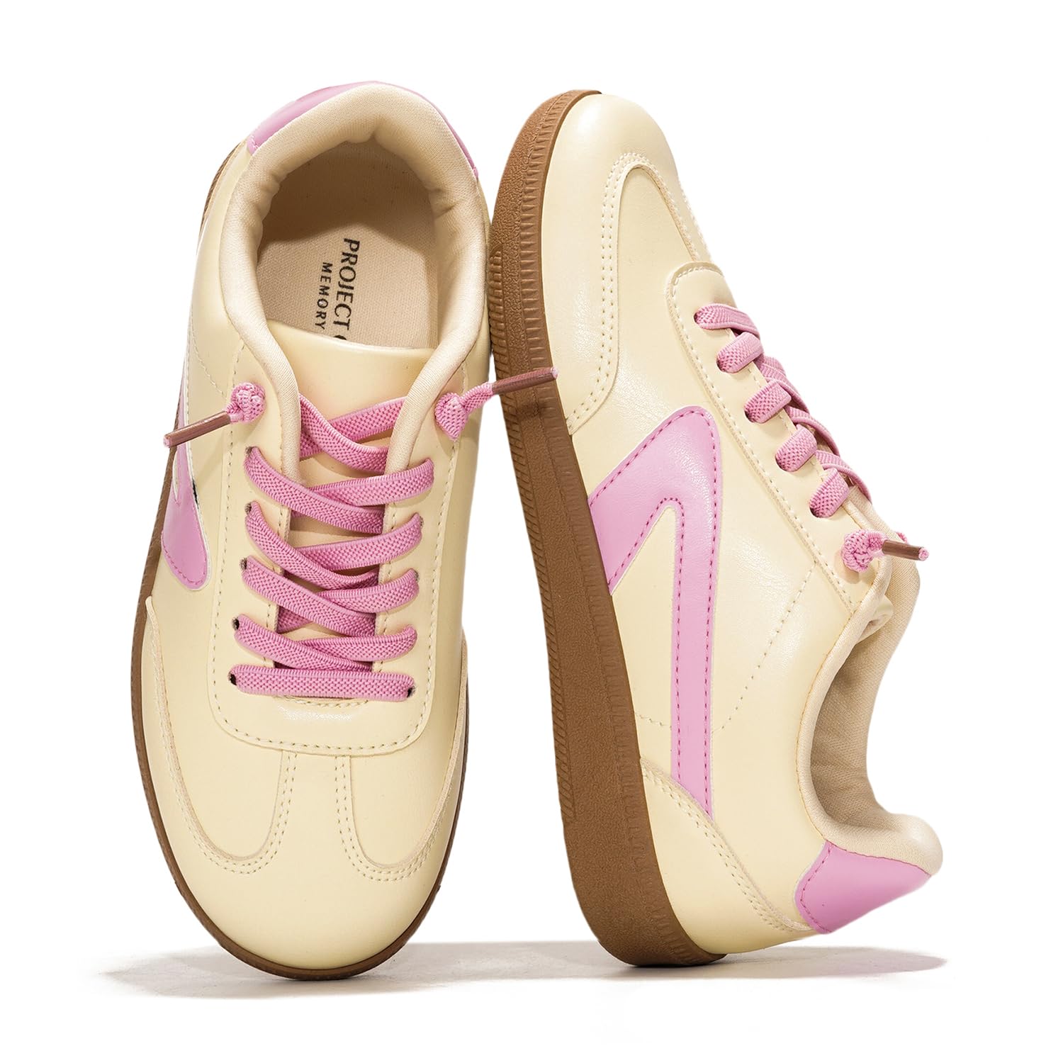 Project Cloud | "Little Irita" Kids Sneakers | Vegan Leather Upper | Memory Foam | Lightweight | Non-Slip