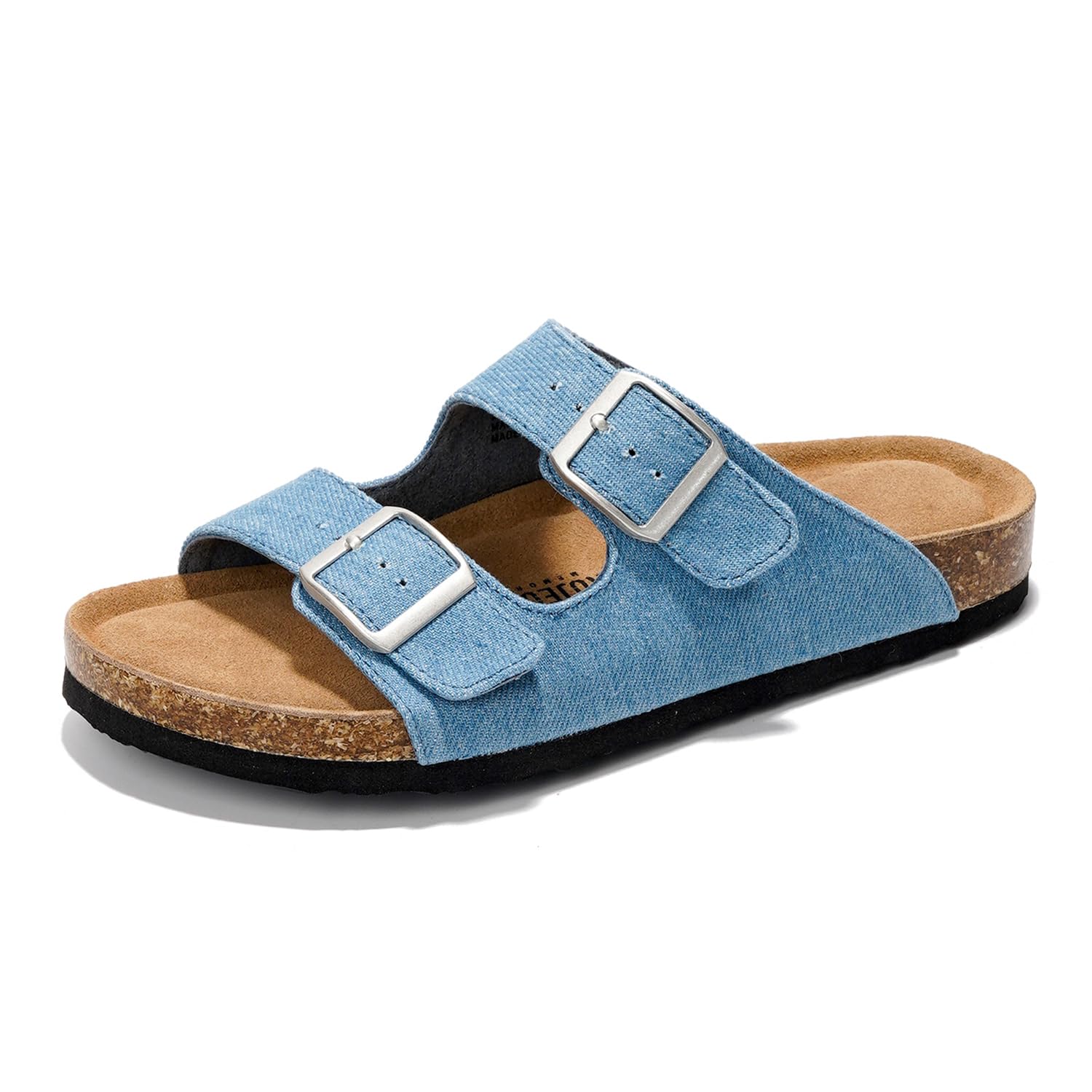 Project Cloud | "Venita" 100% Genuine Leather Sandal- ProjectPlush™ Memory Foam Technology