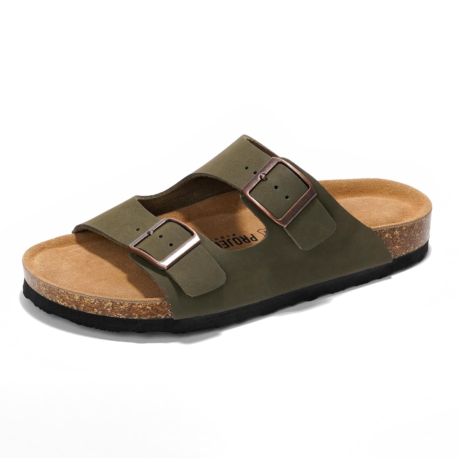 Project Cloud | "Venita" 100% Genuine Leather Sandal- ProjectPlush™ Memory Foam Technology