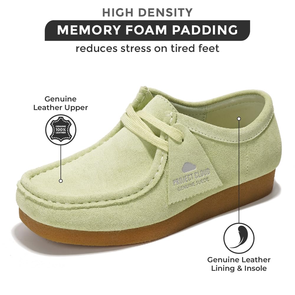 レビュー高評価商品 Cloud Project Genuine Foam Memory Shoes Women's Leather ヘッドホン